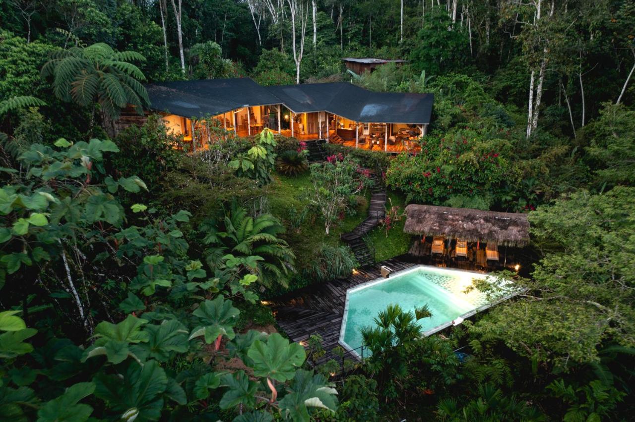 Hamadryade Lodge Puerto Misahuallí Exterior foto