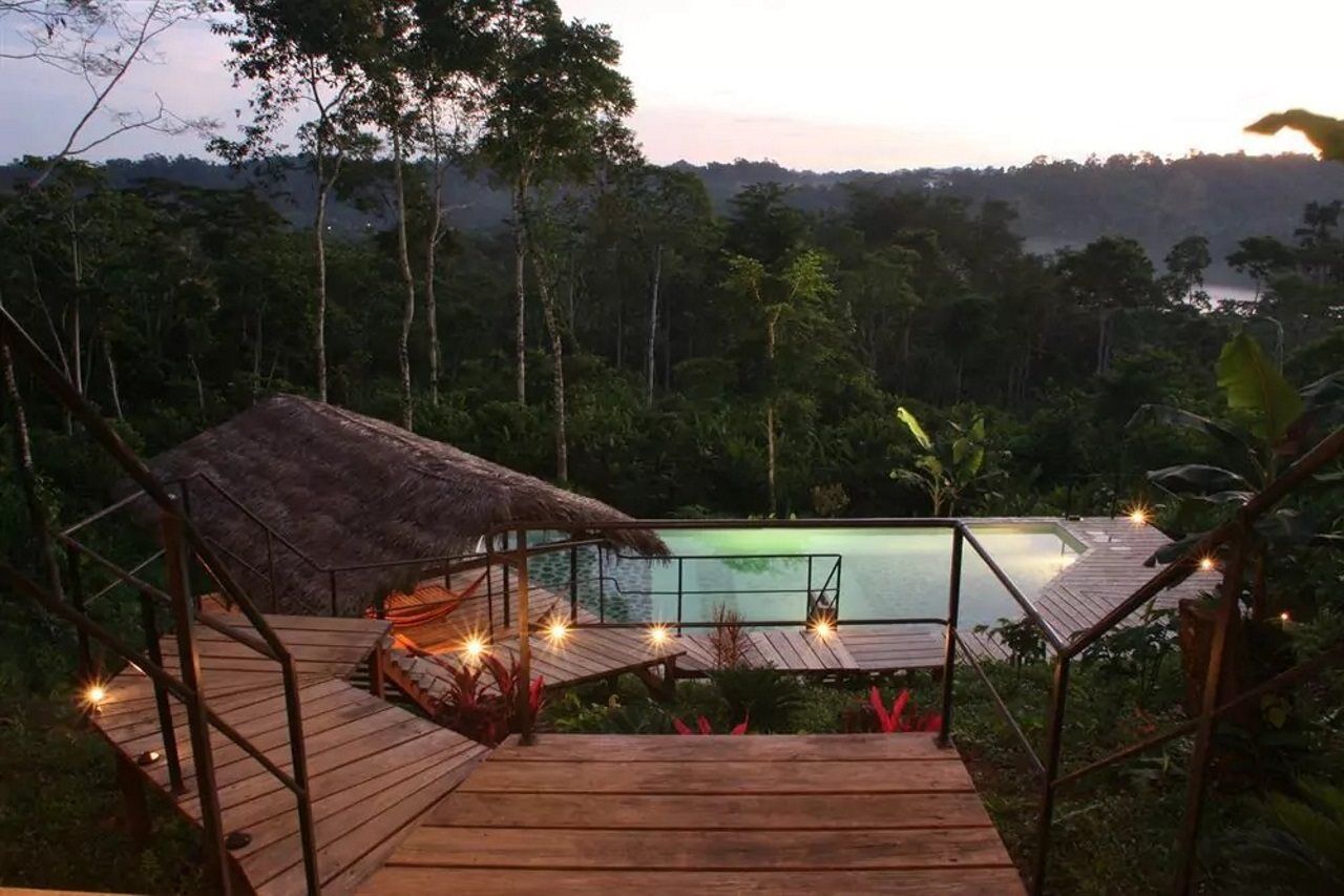 Hamadryade Lodge Puerto Misahuallí Exterior foto